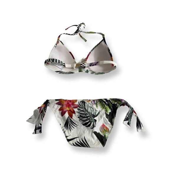 Maryan Melhorn floral print bikini set size 12 - Picture 2 of 8